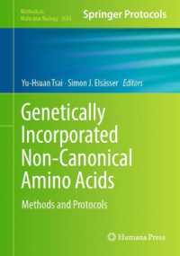 Genetically Incorporated Non-Canonical Amino Acids : Methods and Protocols (Methods in Molecular Biology)