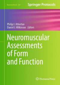 Neuromuscular Assessments of Form and Function (Neuromethods)