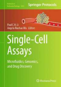 Single-Cell Assays : Microfluidics, Genomics, and Drug Discovery (Methods in Molecular Biology)