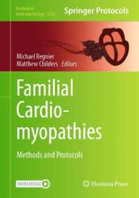 Familial Cardiomyopathies : Methods and Protocols (Methods in Molecular Biology)