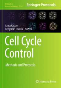 Cell Cycle Control : Methods and Protocols (Methods in Molecular Biology)