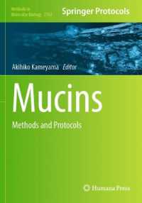 Mucins : Methods and Protocols (Methods in Molecular Biology)