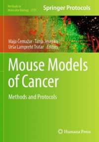 Mouse Models of Cancer : Methods and Protocols (Methods in Molecular Biology)