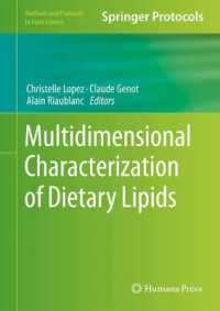 Multidimensional Characterization of Dietary Lipids (Methods and Protocols in Food Science)