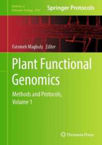 Plant Functional Genomics : Methods and Protocols, Volume 1 (Methods in Molecular Biology)