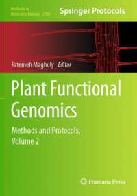 Plant Functional Genomics : Methods and Protocols, Volume 2 (Methods in Molecular Biology)