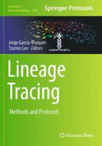 Lineage Tracing : Methods and Protocols (Methods in Molecular Biology)