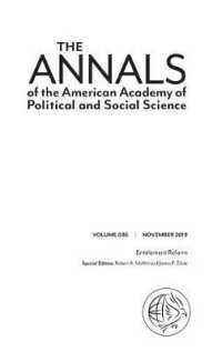 The ANNALS of the American Academy of Political and Social Science : Entitlement Reform (The Annals of the American Academy of Political and Social Science Series)