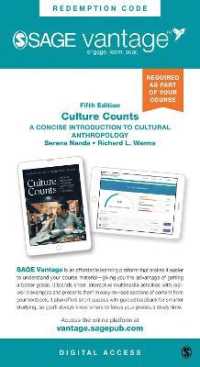 Culture Counts - Vantage Slimpack : A Concise Introduction to Cultural Anthropology （5TH）
