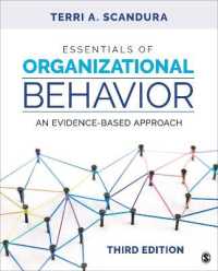 Essentials of Organizational Behavior : An Evidence-Based Approach