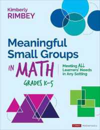 Meaningful Small Groups in Math, Grades K-5 : Meeting All Learners' Needs in Any Setting (Corwin Mathematics Series)