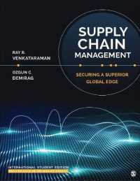 サプライチェーン管理<br>Supply Chain Management - International Student Edition : Securing a Superior Global Edge