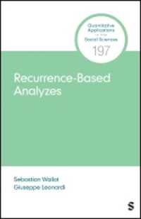 Recurrence-Based Analyses (Quantitative Applications in the Social Sciences)