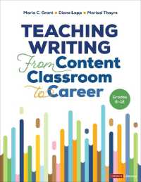Teaching Writing from Content Classroom to Career, Grades 6-12 (Corwin Literacy)