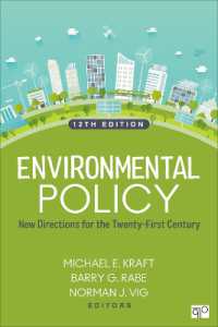 環境政策：２１世紀の新たな方向性（第１２版）<br>Environmental Policy : New Directions for the Twenty-First Century （12TH）