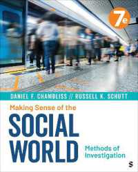 Making Sense of the Social World : Methods of Investigation
