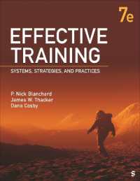Effective Training : Systems, Strategies, and Practices （7TH）