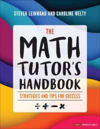 The Math Tutor's Handbook : Strategies and Tips for Success  (Corwin Mathematics Series)