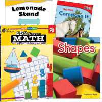 Learn-at-Home: Explore Math Bundle Grade PK: 4-Book Set (Learn-at-home)
