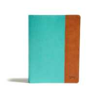 CSB Tony Evans Study Bible, Teal/Earth LeatherTouch, Indexed