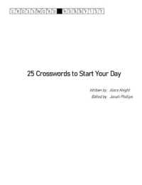 25 Crosswords to Start Your Day
