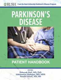 Parkinson's Disease Patient Handbook : From the Rush University Parkinson's Disease Program