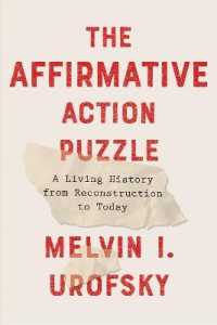 Affirmative Action Puzzle : A Living History from Reconstruction to Today -- Hardback