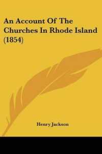 An Account of the Churches in Rhode Island (1854)