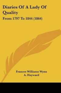 Diaries of a Lady of Quality : From 1797 to 1844 (1864)