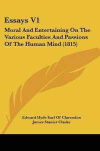 Essays V1 : Moral and Entertaining on the Various Faculties and Passions of the Human Mind (1815)