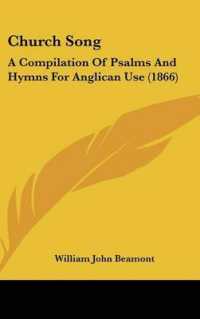 Church Song : A Compilation of Psalms and Hymns for Anglican Use (1866)