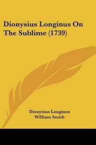 Dionysius Longinus on the Sublime (1739)