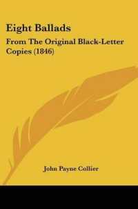 Eight Ballads : From the Original Black-Letter Copies (1846)