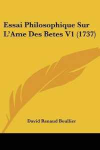 Essai Philosophique Sur L'Ame Des Betes V1 (1737)