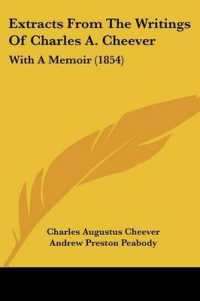 Extracts from the Writings of Charles A. Cheever : With a Memoir (1854)