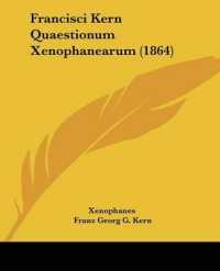 Francisci Kern Quaestionum Xenophanearum (1864)