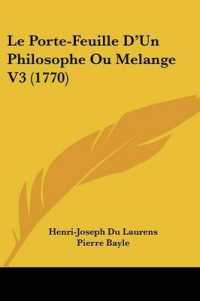 Le Porte-Feuille D'Un Philosophe Ou Melange V3 (1770)
