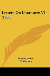 Letters on Literature V1 (1836)