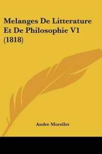 Melanges De Litterature Et De Philosophie V1 (1818)