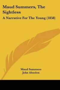 Maud Summers, the Sightless : A Narrative for the Young (1858)