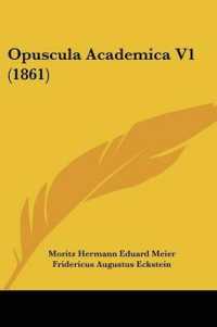 Opuscula Academica V1 (1861)