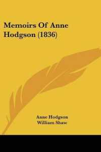 Memoirs of Anne Hodgson (1836)
