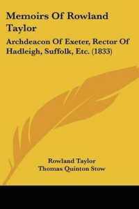 Memoirs of Rowland Taylor : Archdeacon of Exeter, Rector of Hadleigh, Suffolk, Etc. (1833)