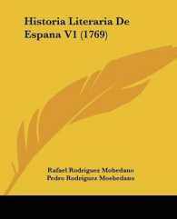 Historia Literaria De Espana V1 (1769)