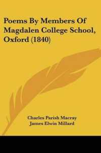 Poems by Members of Magdalen College School, Oxford (1840)