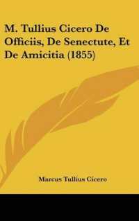 M. Tullius Cicero De Officiis, De Senectute, Et De Amicitia (1855)
