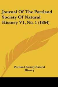 Journal of the Portland Society of Natural History V1, No. 1 (1864)