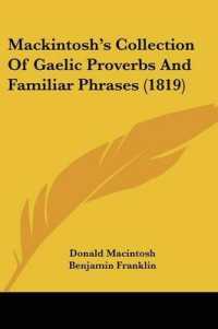 Mackintosh's Collection of Gaelic Proverbs and Familiar Phrases (1819)