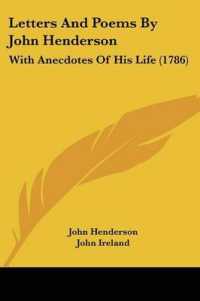 Letters and Poems by John Henderson : With Anecdotes of His Life (1786)