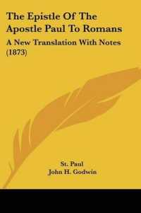 The Epistle of the Apostle Paul to Romans : A New Translation with Notes (1873)